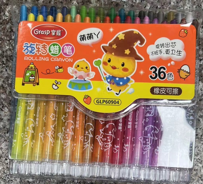 Crayon Rolling Grasp 36pcs GS-05