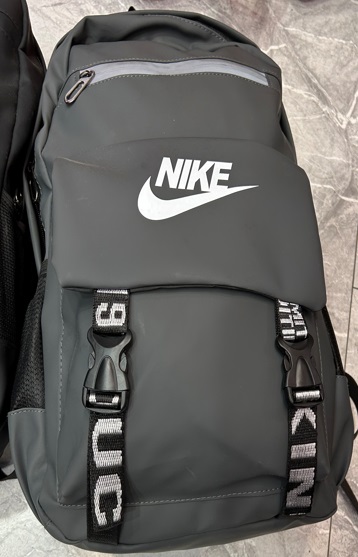 Bag Backpack Polyester Black Everlane Snap NIKE ML-05