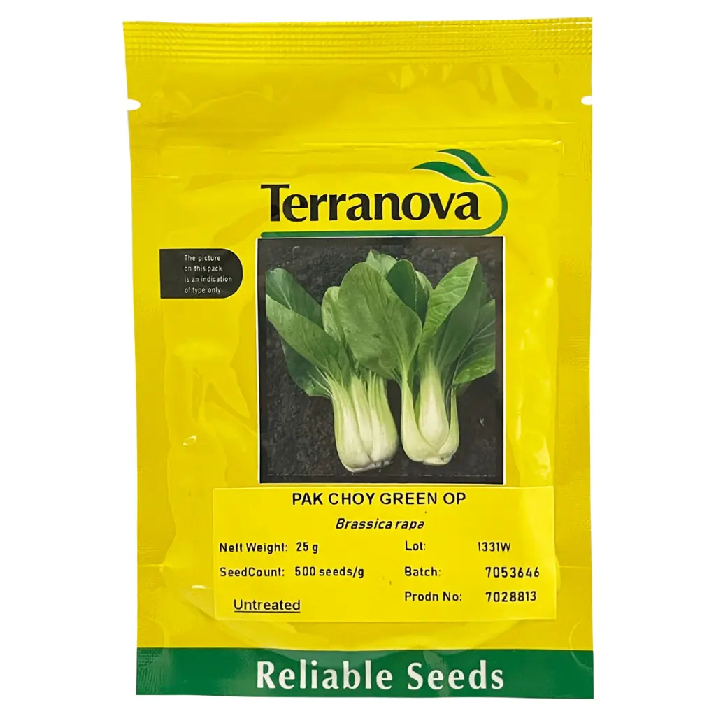  Seed Terranova Pakchoy Green Op 25g 