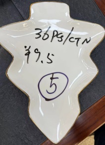 Plate Ceramic Tree Design OY-09