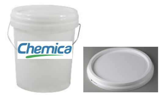 [CH0001] Chemica Bucket W/Lid 10lt