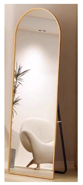 Mirror Gold Frame 50x160cm