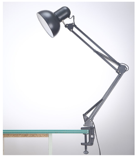 [FP0022] Lamp Table Clamp Blk