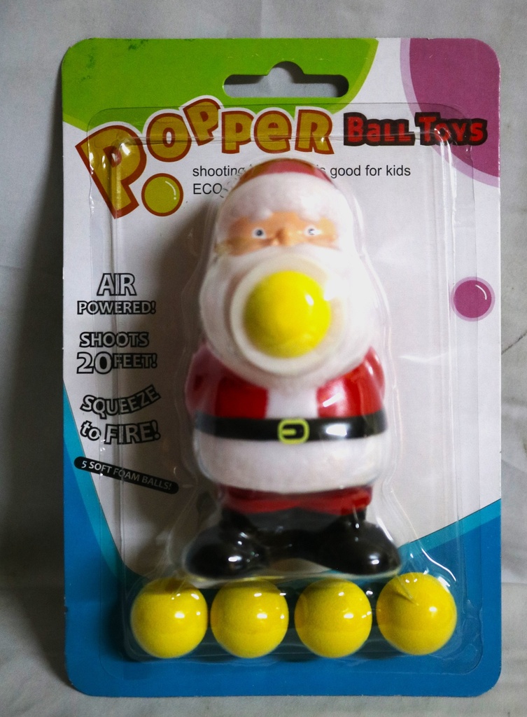 Toy Popper Ball Xmas TY983426