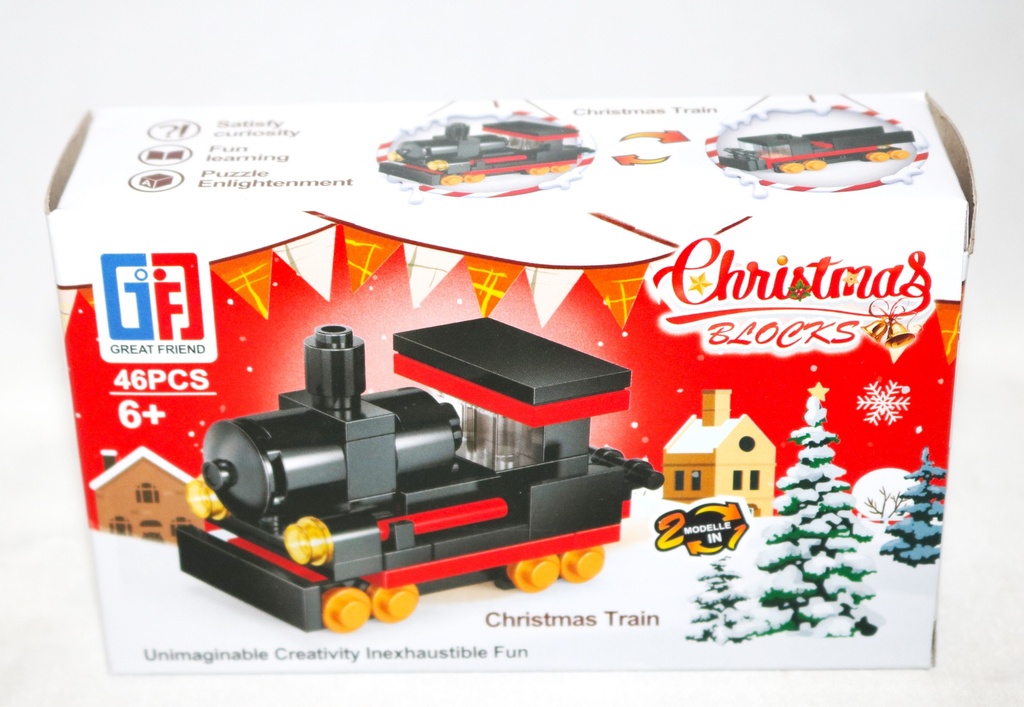 Toy Xmas Building Block Mix TY986288