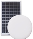 Solar Moon Light Lamp W/Panel 1800LM SEM-L