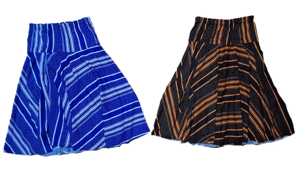 [FC6015] Dress Strapless Ladies Stripe Y2-0537-1
