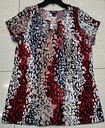 Blouse Ladies Front Keyhole Silk "Byd-Sign" 2-0596-6