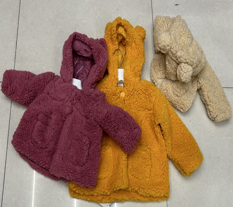 Toddler Hoody Thick Coat Y2-0576-2