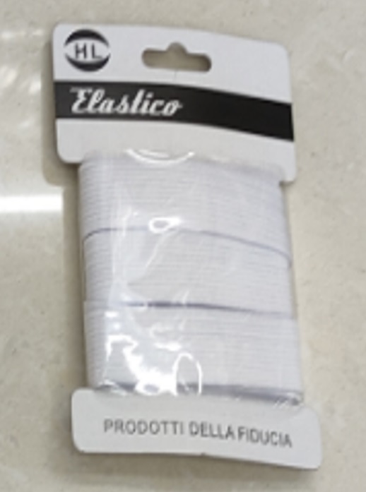 Sewing Elastic Wht 2cmx2m HL 35416-8