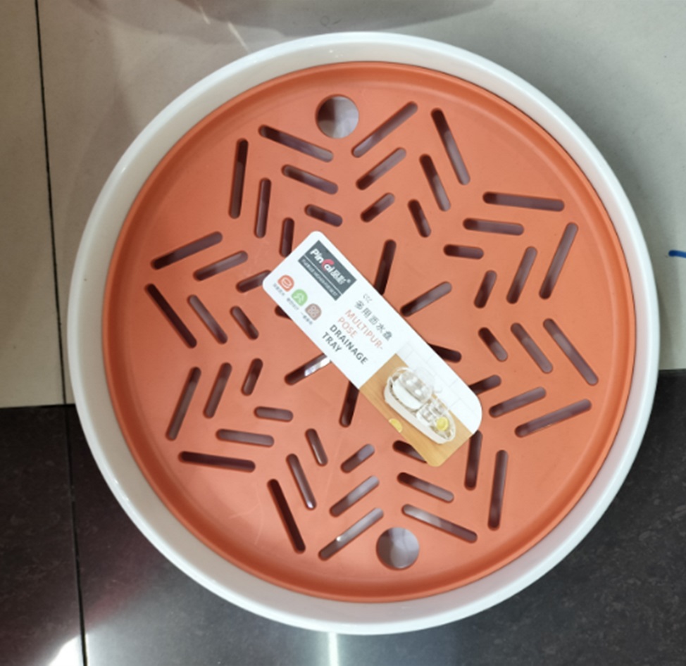 Tray Plst Drain Round PINCAI 3001