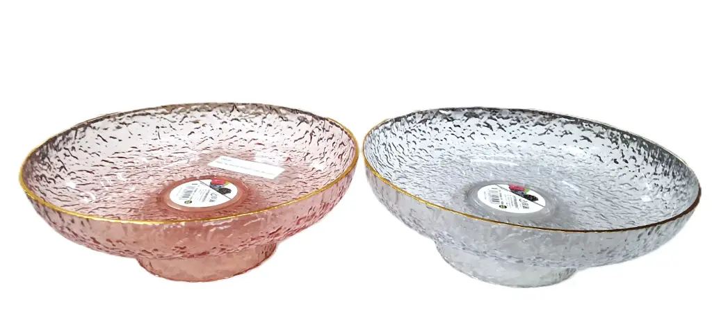 Plastic Bowl W/Gold Liner 26*10cm 1059