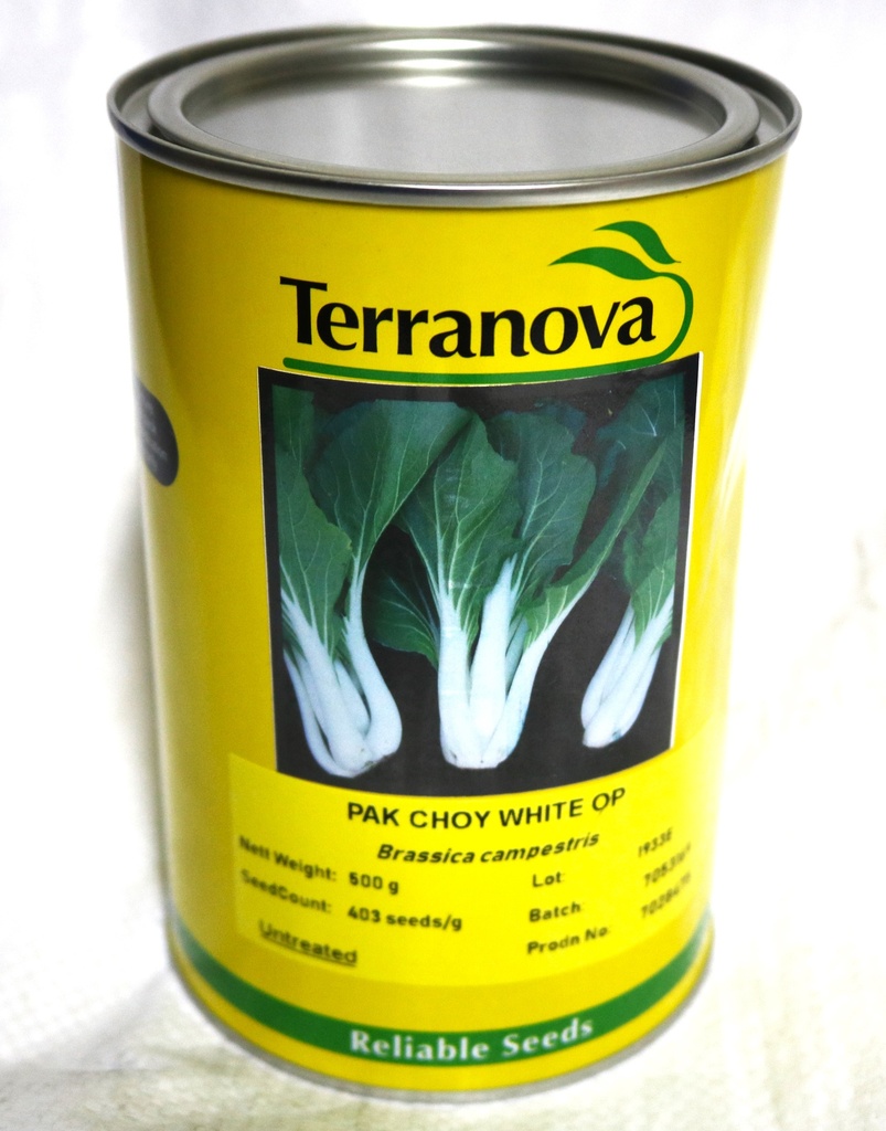 Seed Terranova Pakchoy White Op 500g  