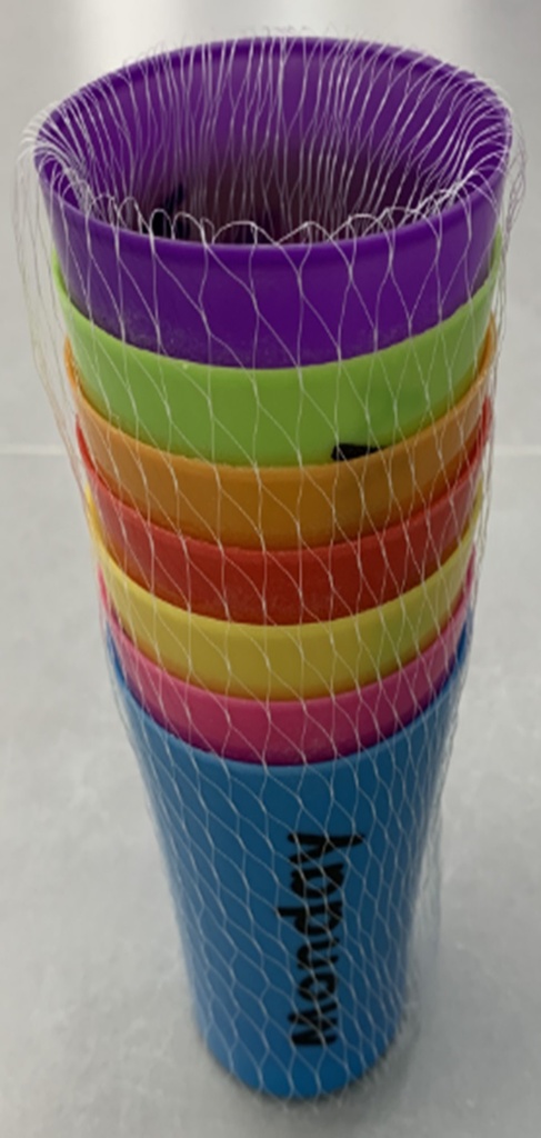 Cups Set Plastic 7pc Y443-9806A
