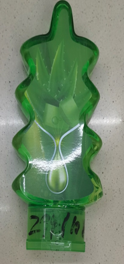 Gel Soothing Aloevera Tree Shape Bottle 27342-18