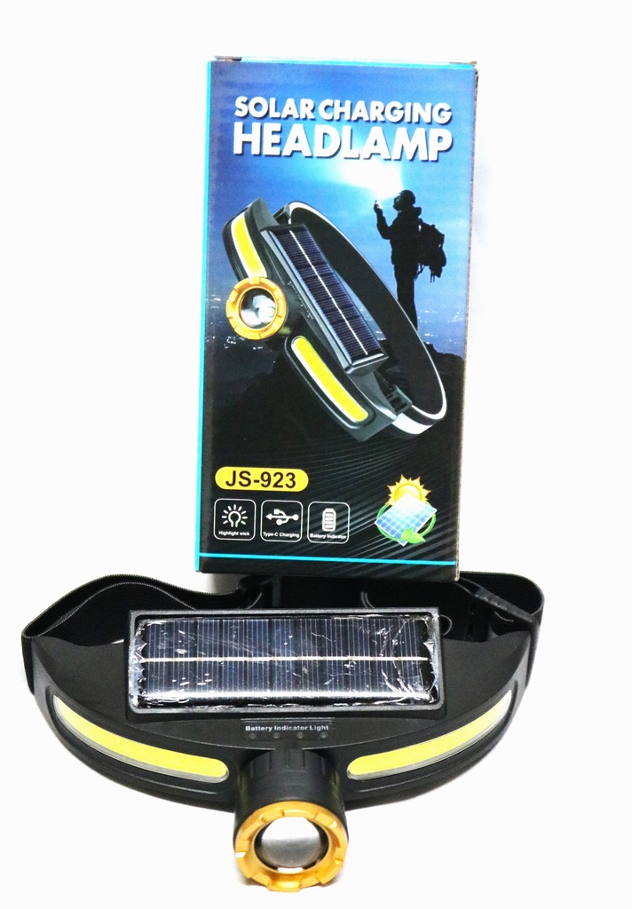 Torch Rechargeable Headlights Solar JS-921 14314-2