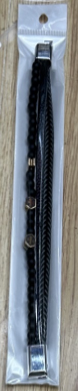 Jewellery Bracelet Braided 2pcs 4208-1