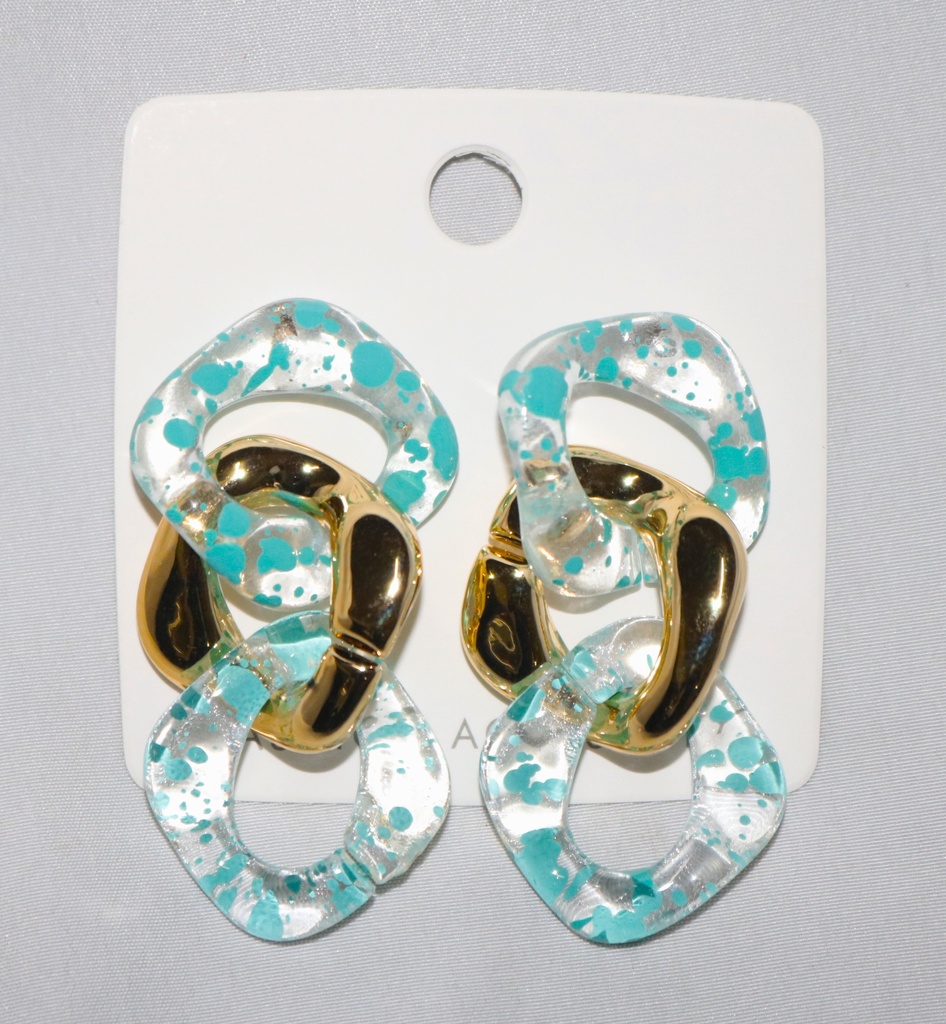 [ST2180] Jewellery Earrings 2pcs/card C4350B-5