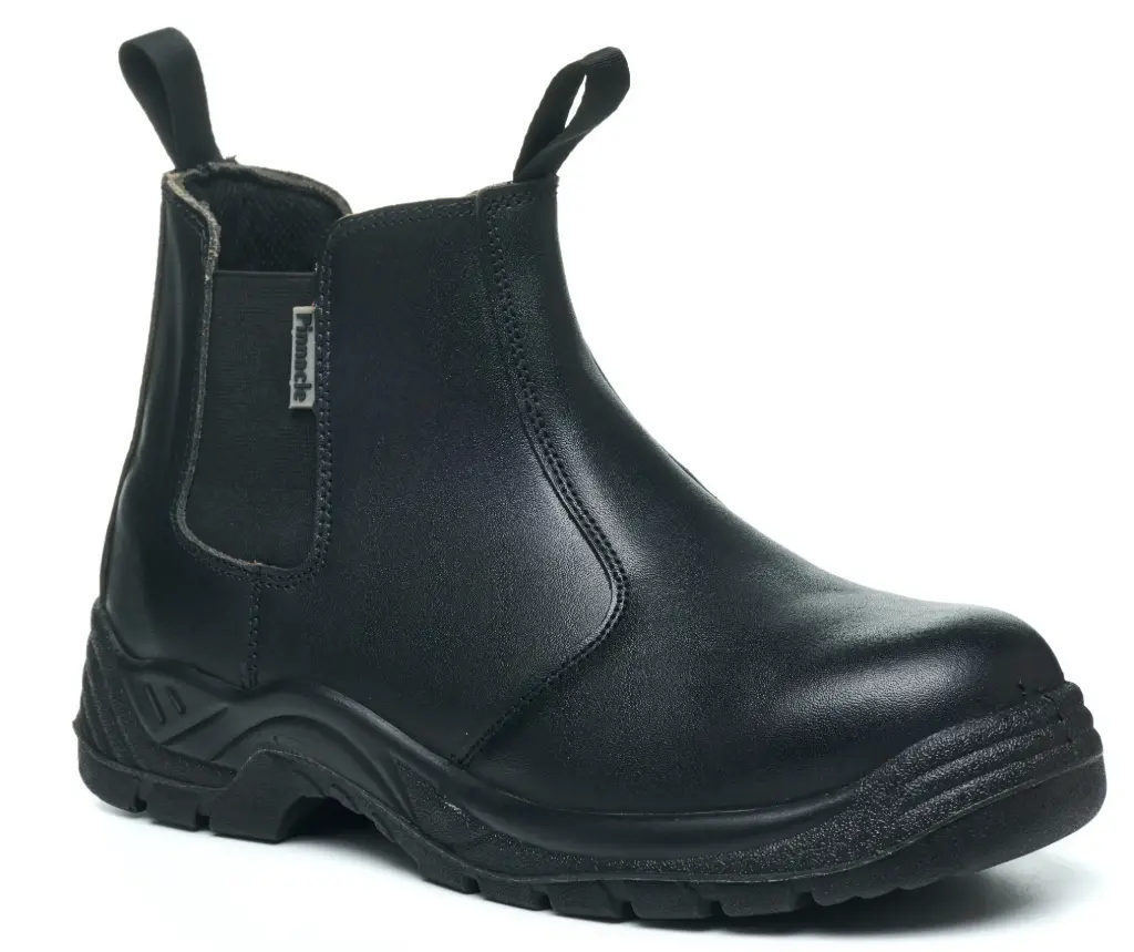 Boots Pair Safety Pinnacle Blk Sz05