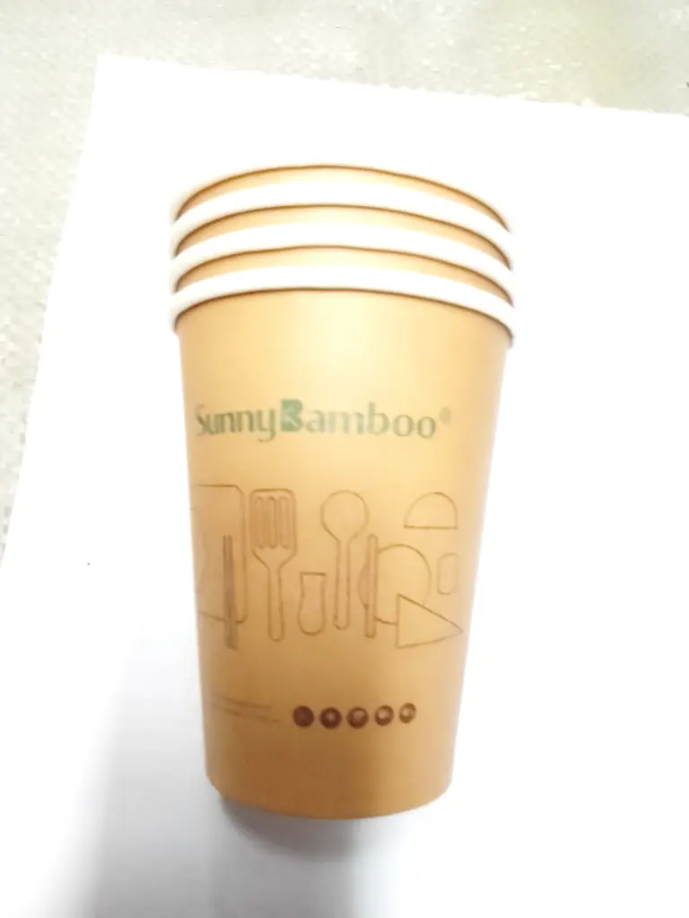 [VI8274] Disposable Cup Paper 9oz 50pcs/pack SunnyBamboo