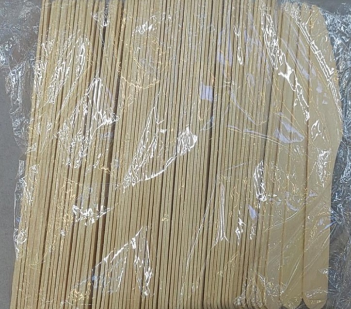 [VI8276] Disposable Knife Wooden 100pcs/pack SunnyBamboo