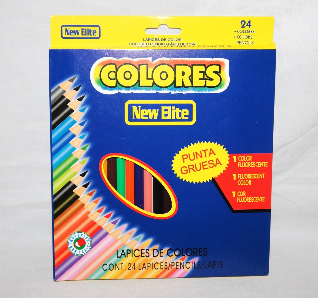 Pen Colourful 24Colores/Pkt