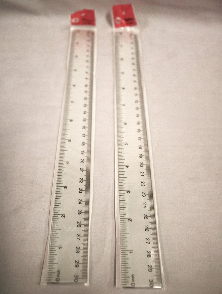 Ruler Plst 12" 6031 30cm