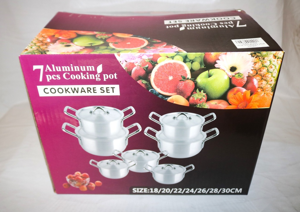 Pot Cooking Alu SY49-1 7Pcs /Set