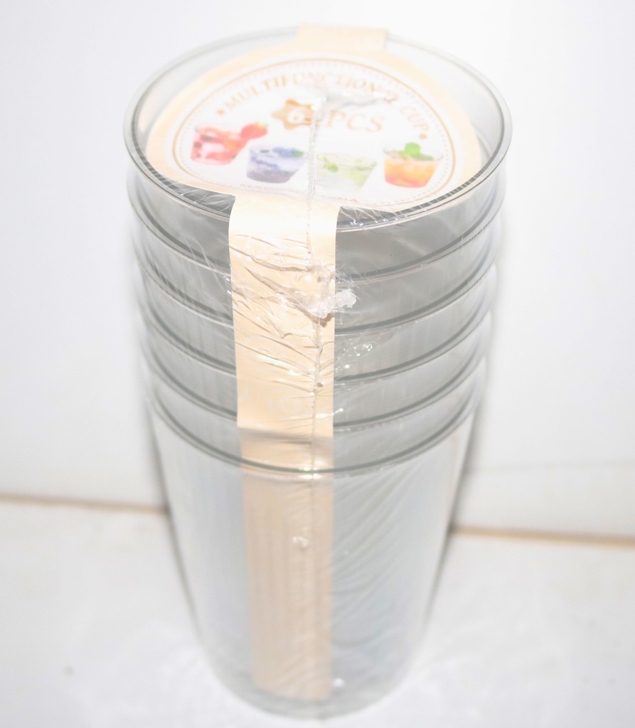 Cups Pet 6Pcs