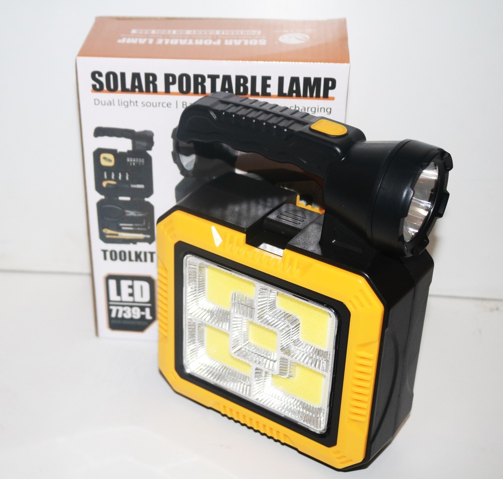 Torch + Lantern x1 Solar W/Tool Set COB 7739-C GM93-7