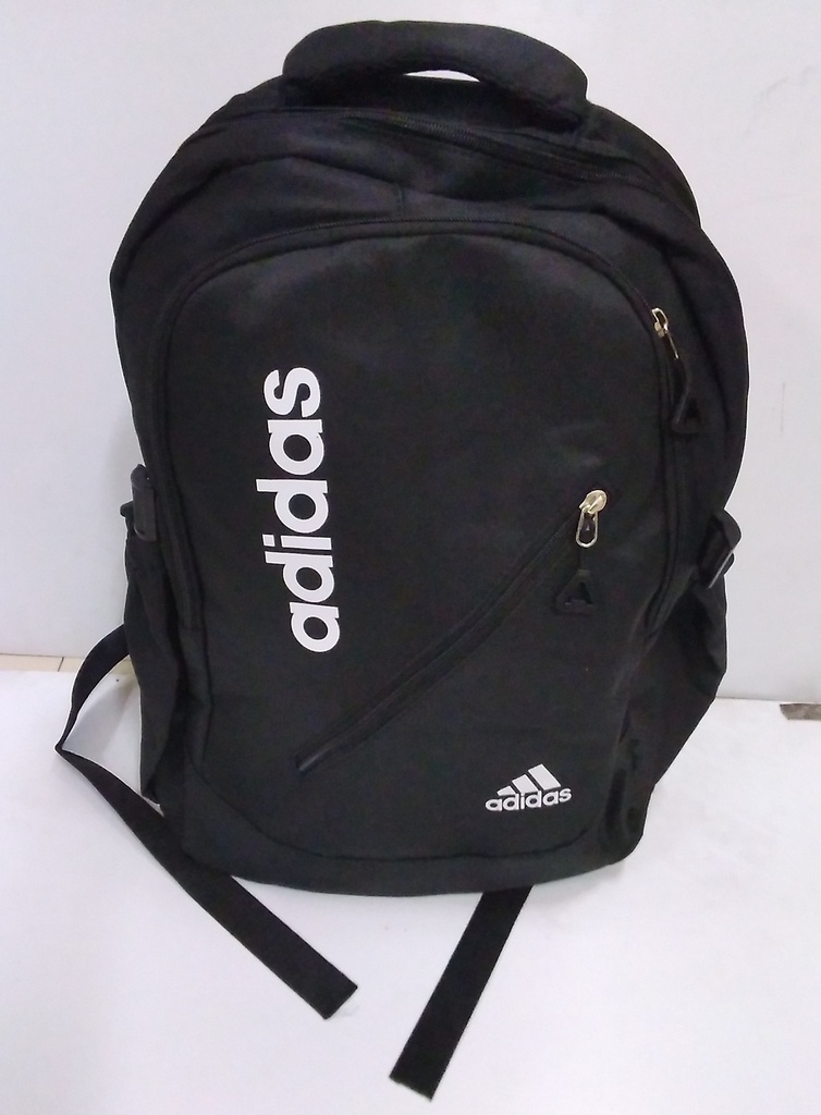 Bag Backpack Adidas Black 1682-2# ML64-1