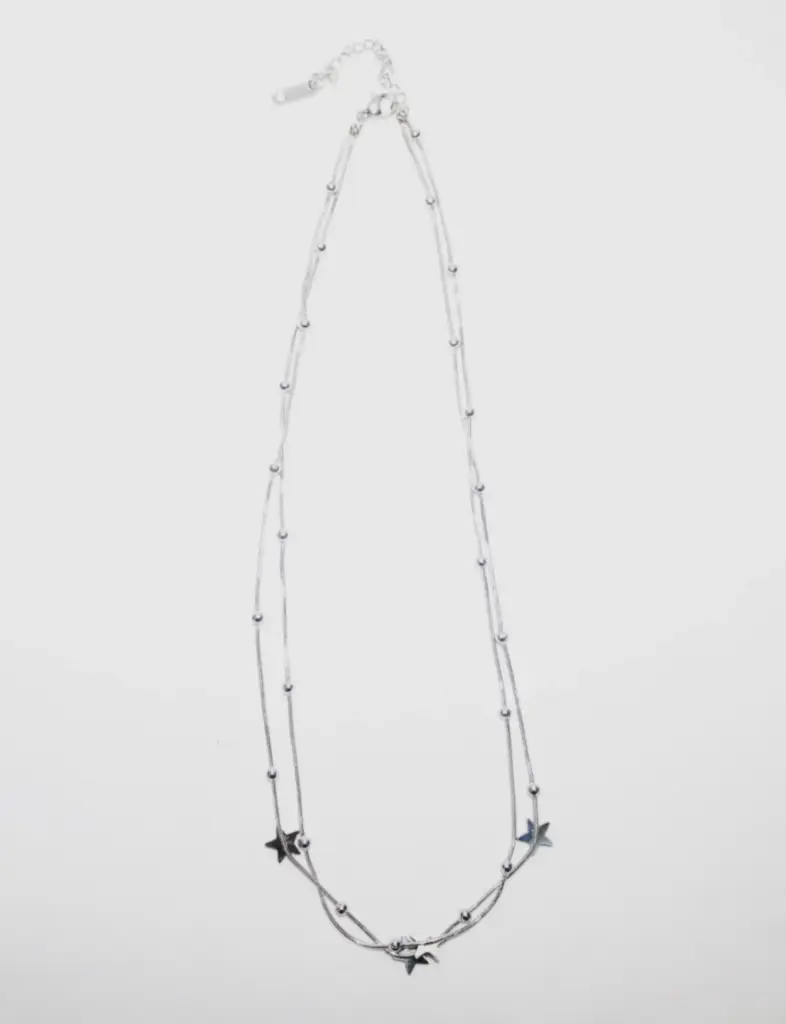 [ST2238] Jewellery N/Lace Slv Stars