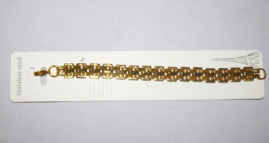 [ST2251] Jewellery Necklace Gold W Pearl