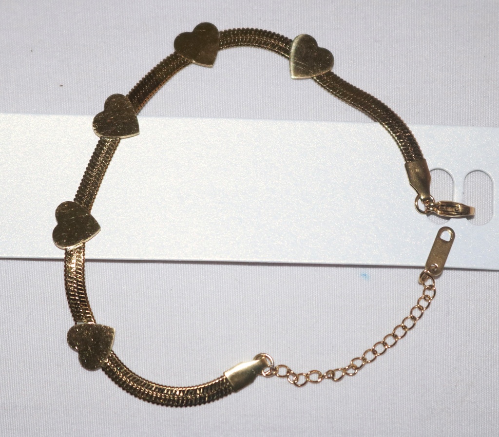 Jewellery Bracelet W/ Heart Pendant