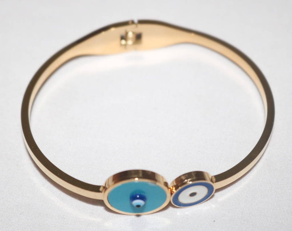 Jewellery Bracelet Plain Gold
