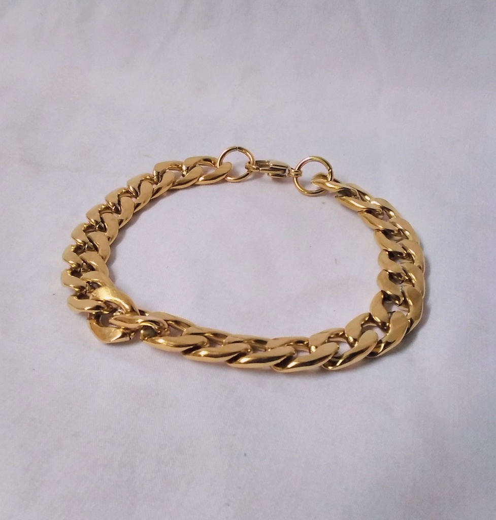 [ST2288] Jewellery Braclet Men'S 21Cm Gold