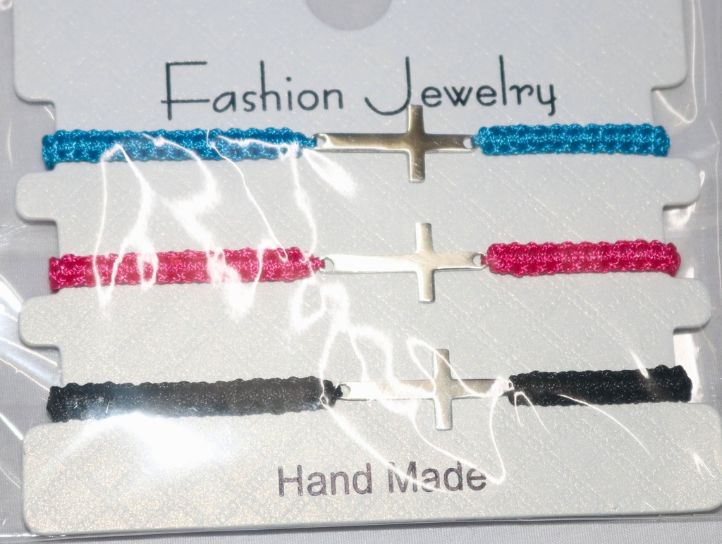 Jewellery Braclet Cross 3 Set
