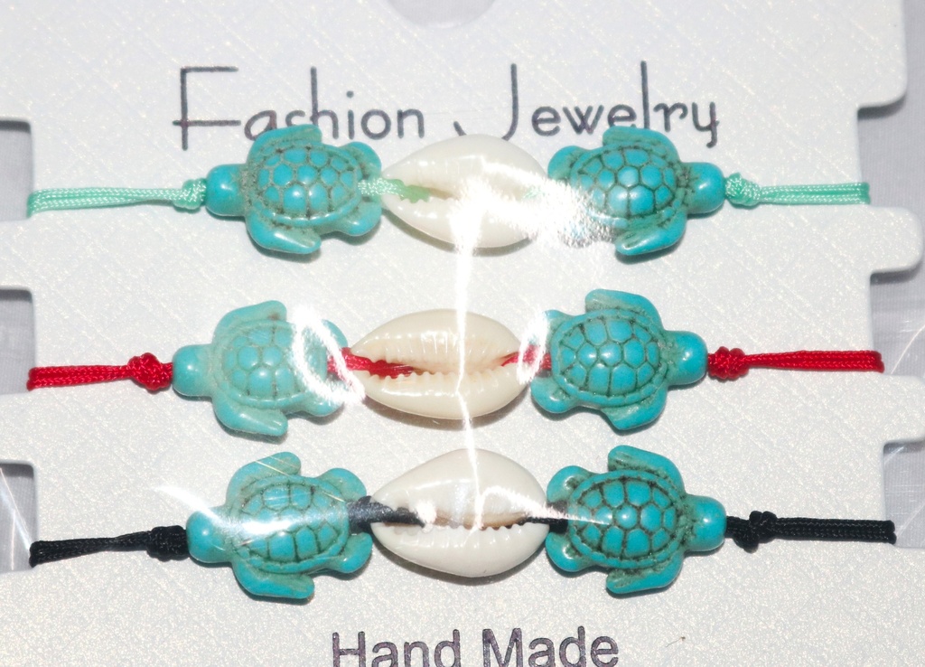 Jewellery Braclet Shell & Turtle 3 Set
