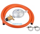Gas Hose Regulator W/ Clamp Connector