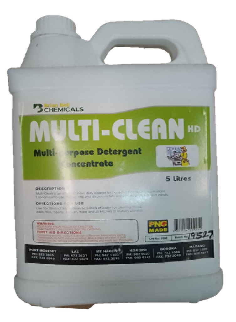 Detergent Multi Cleaning Liq 5L