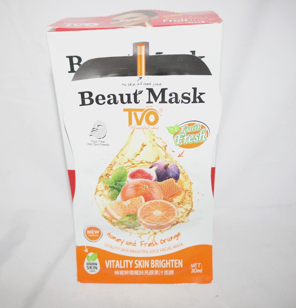 [BC0411] Face Mask Pk Beaut Mask Tvo Honey 20Pcs 26710-2