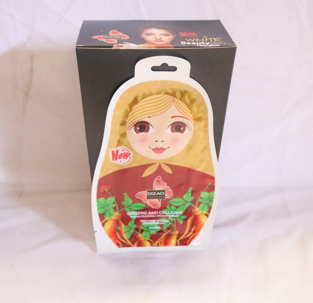 Face Mask Pk Doll Ginseng 20Pcs 26710-3