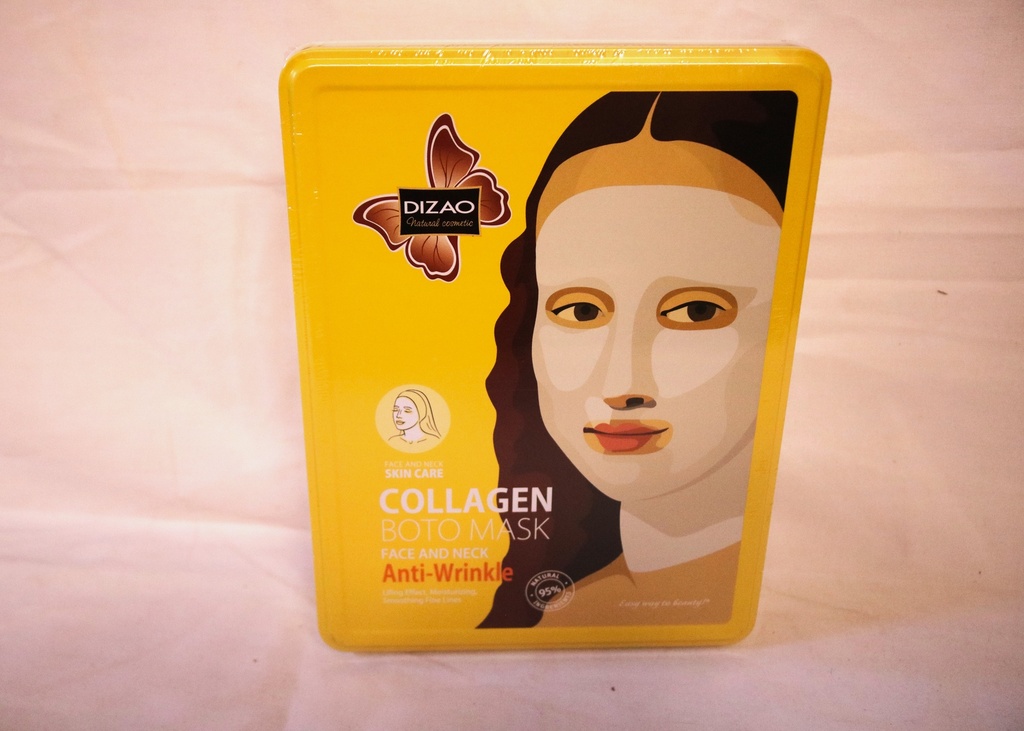 Face Mask Tin Set "Collagen"10Pk Dizao Dz169 26710-5