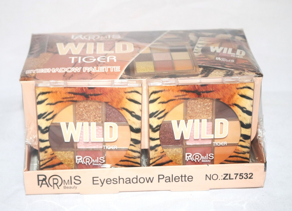 Eye Shadow box 9colours 'Wild Tiger' XY76-1