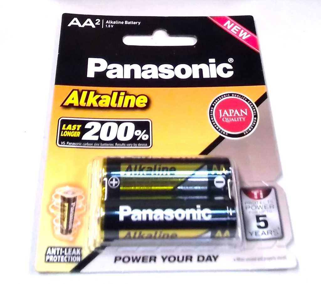 Battery Panasonic 'AA' Super Saver Alkaline Pkt  