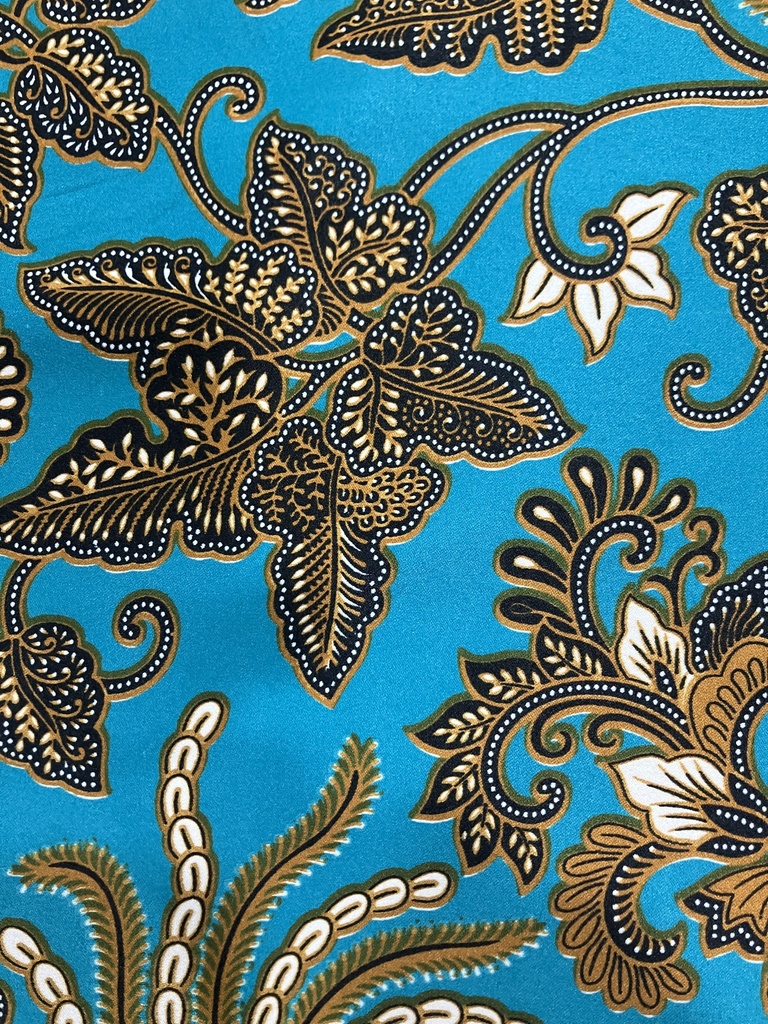 Fabric Printed Satin Velvet 58 '' : Design #6863