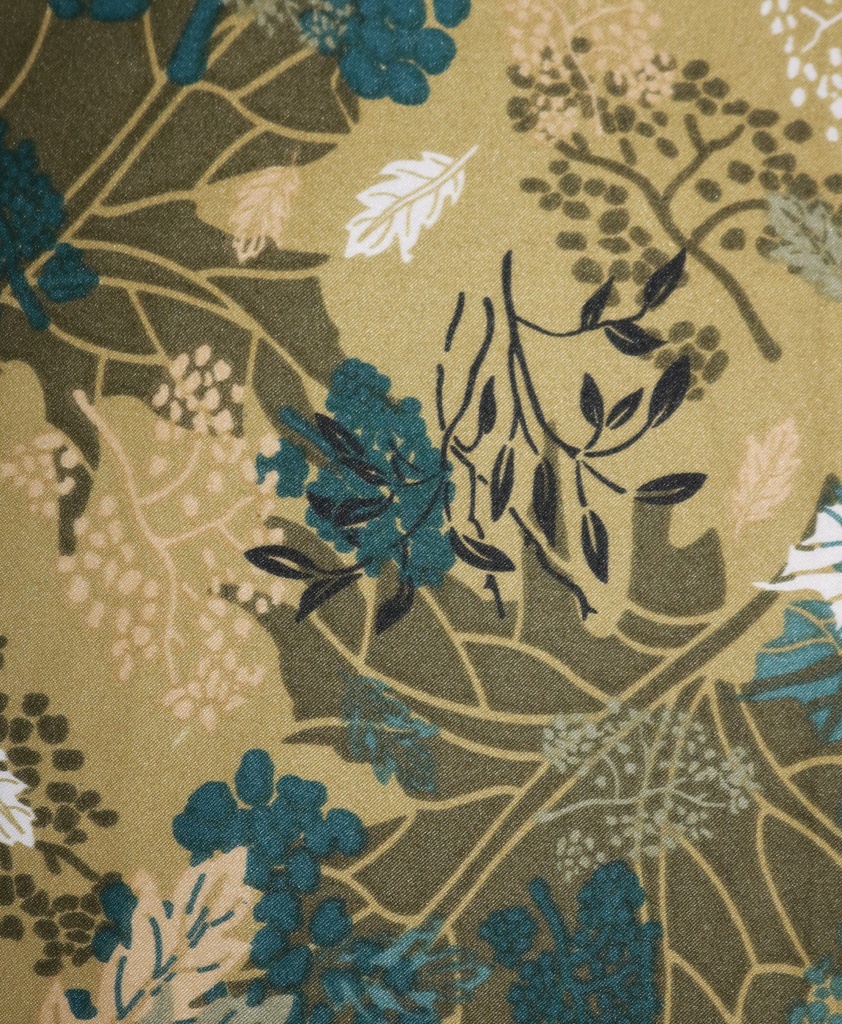 [FC5998-27930] Fabric Printed Satin Velvet: Design #27930