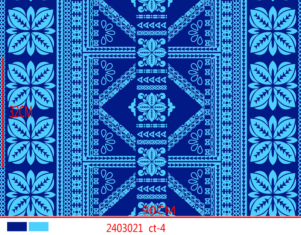 [FB0214] Fabric Jumping Fish 35/36" CT4