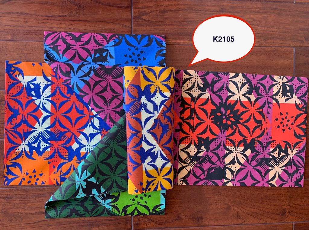 [FC0214-K2105] Fabric Jumping Fish 35/36" K2105