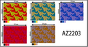 Fabric Jumping Fish 35/36" AZ2216